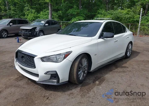 2018 Infiniti Q50 3.0T Luxe from USA, damaged, VIN JN1EV7AR1JM430534